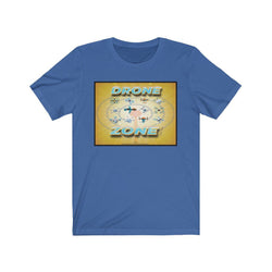 DRONE ZONE Unisex Jersey Short Sleeve Tee - PDR LFE True Royal / S PDR LFE