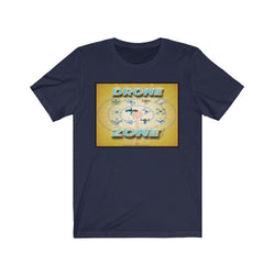DRONE ZONE Unisex Jersey Short Sleeve Tee - PDR LFE Navy / S PDR LFE