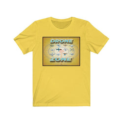 DRONE ZONE Unisex Jersey Short Sleeve Tee - PDR LFE Yellow / S PDR LFE