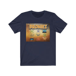 DRONIEZ PDR LFE Unisex Jersey Short Sleeve Tee - PDR LFE Navy / S PDR LFE