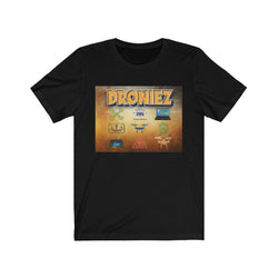 DRONIEZ PDR LFE Unisex Jersey Short Sleeve Tee - PDR LFE Black / S PDR LFE
