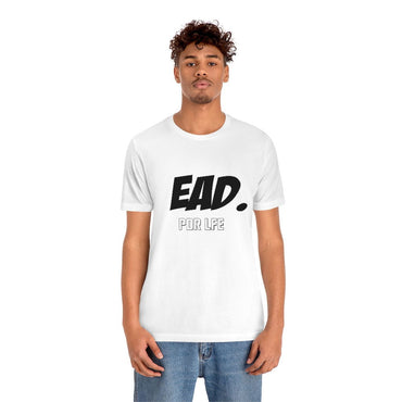 EAD Hip Hop Unisex Jersey Short Sleeve Tee - PDR LFE White / S PDR LFE