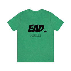 EAD Hip Hop Unisex Jersey Short Sleeve Tee - PDR LFE Heather Kelly / S PDR LFE