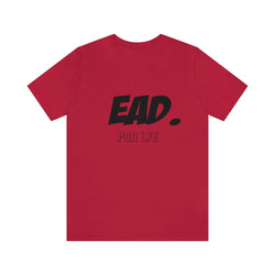 EAD Hip Hop Unisex Jersey Short Sleeve Tee - PDR LFE Red / S PDR LFE