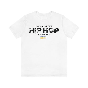 EAT SLEEP HIP HOP MENS HIP HOP TSHIRT - PDR LFE White / S PDR LFE
