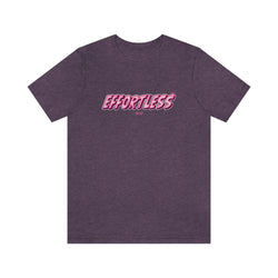 EFFORTLESS GLOW HIP HOP Short Sleeve Tee - PDR LFE Heather Team Purple / XS PDR LFE
