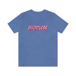 EFFORTLESS GLOW HIP HOP Short Sleeve Tee - PDR LFE Heather Columbia Blue / XS PDR LFE