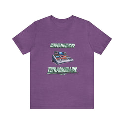 ENGINE EXTRA Short Sleeve Tee - PDR LFE Heather Team Purple / S PDR LFE