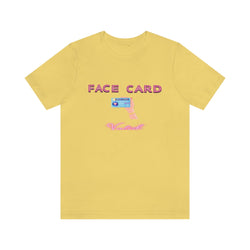 FACE CARD VALID FEMALE HIP HOP TSHIRT - PDR LFE Yellow / XS PDR LFE