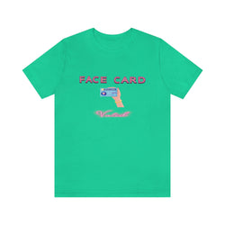 FACE CARD VALID FEMALE HIP HOP TSHIRT - PDR LFE Teal / XS PDR LFE