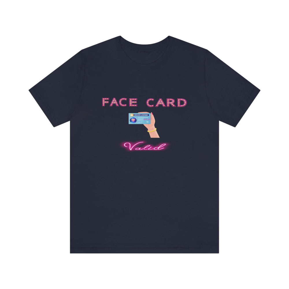 FACE CARD VALID FEMALE HIP HOP TSHIRT - PDR L.F.E. 