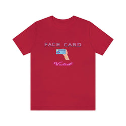 FACE CARD VALID FEMALE HIP HOP TSHIRT - PDR LFE Red / XS PDR LFE