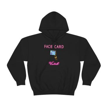 FACE CARD VALID Heavy Blend™ Hooded Sweatshirt - PDR LFE Black / S PDR LFE