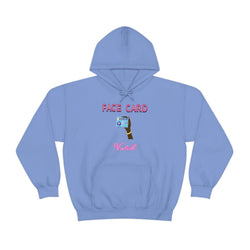 FACE CARD VALID Heavy Blend™ Hooded Sweatshirt - PDR LFE Carolina Blue / S PDR LFE