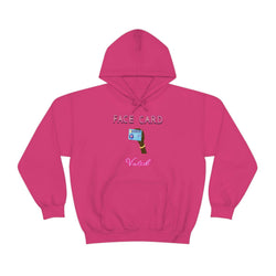FACE CARD VALID Heavy Blend™ Hooded Sweatshirt - PDR LFE Heliconia / S PDR LFE