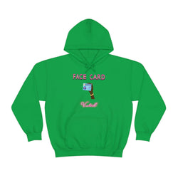 FACE CARD VALID Heavy Blend™ Hooded Sweatshirt - PDR LFE Irish Green / S PDR LFE