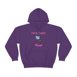 FACE CARD VALID Heavy Blend™ Hooded Sweatshirt - PDR LFE Purple / S PDR LFE