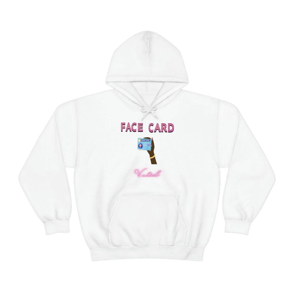 FACE CARD VALID  Heavy Blend™ Hooded Sweatshirt - PDR L.F.E. 