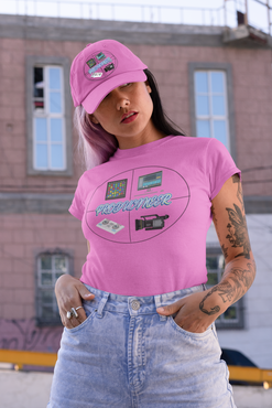 FEMALE PRODUCINEER Unisex Jersey Short Sleeve Tee - PDR LFE Pink / S PDR LFE