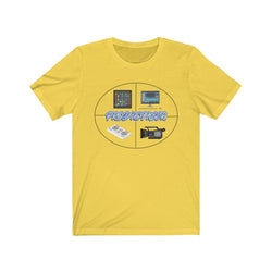 FEMALE PRODUCINEER Unisex Jersey Short Sleeve Tee - PDR LFE Yellow / S PDR LFE