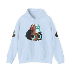 ROUND DA WAY QUEENS Heavy Blend™ Hooded Sweatshirt - PDR LFE Light Blue / M PDR LFE