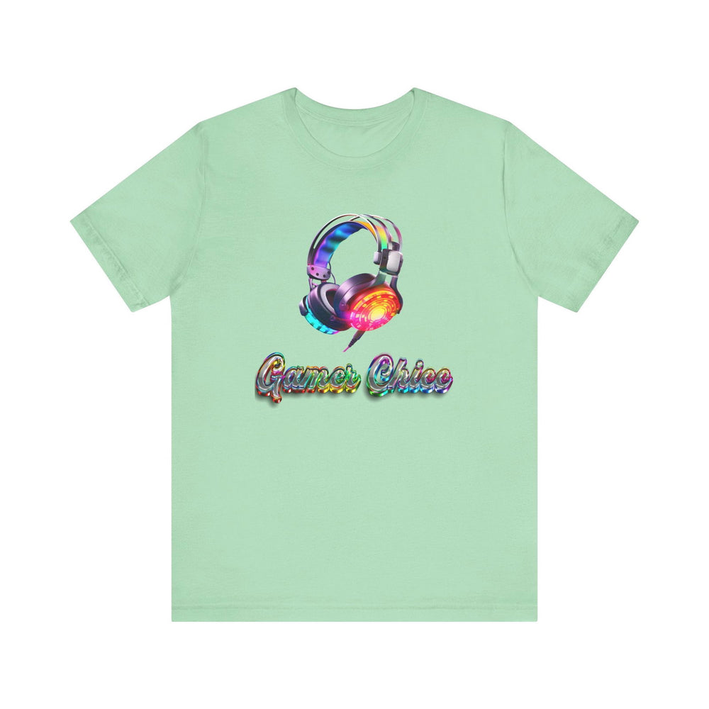 GAMER CHICC HIP HOP Short Sleeve Tee - PDR LFE Mint / XS PDR LFE