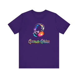 GAMER CHICC HIP HOP Short Sleeve Tee - PDR LFE Team Purple / XS PDR LFE