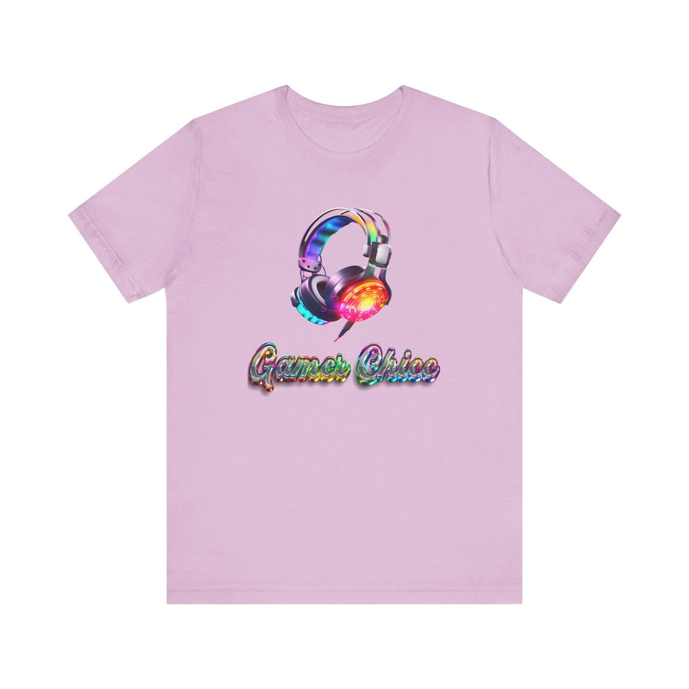 GAMER CHICC HIP HOP Short Sleeve Tee - PDR LFE Lilac / XS PDR LFE