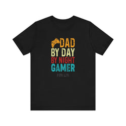 GAMER DAD HIP HOP Short Sleeve Tee - PDR LFE Black / XS PDR LFE
