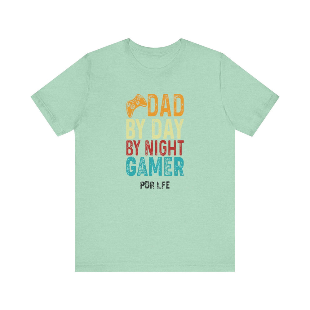 GAMER DAD HIP HOP Short Sleeve Tee - PDR L.F.E. 