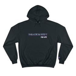 HIP HOP PARADIGM SHIFT Champion Hoodie - PDR LFE Black / S PDR LFE