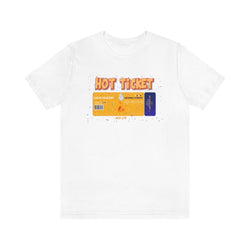 HOT TICKET Hip Hop Female Short Sleeve Tee - PDR LFE White / XS PDR LFE