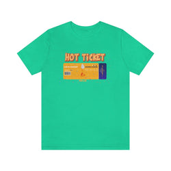 HOT TICKET Hip Hop Female Short Sleeve Tee - PDR LFE Teal / XS PDR LFE
