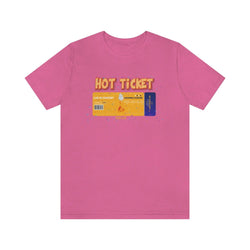 HOT TICKET Hip Hop Female Short Sleeve Tee - PDR LFE Charity Pink / XS PDR LFE
