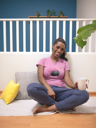 IM DA BOMB FEMALE Unisex Jersey Short Sleeve Tee - PDR LFE Solid Black Blend / XS PDR LFE