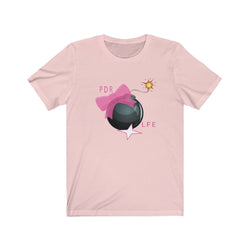 IM DA BOMB FEMALE Unisex Jersey Short Sleeve Tee - PDR LFE Soft Pink / XS PDR LFE