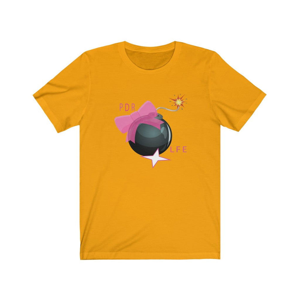 IM DA BOMB FEMALE Unisex Jersey Short Sleeve Tee - PDR LFE Gold / XS PDR LFE