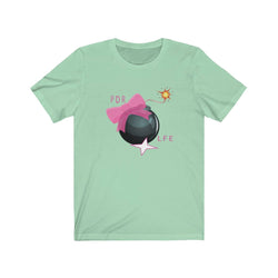 IM DA BOMB FEMALE Unisex Jersey Short Sleeve Tee - PDR LFE Mint / XS PDR LFE