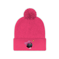 IM DA BOMB Hip Hop Pom Pom Beanie - PDR LFE Neon Pink / One size PDR LFE