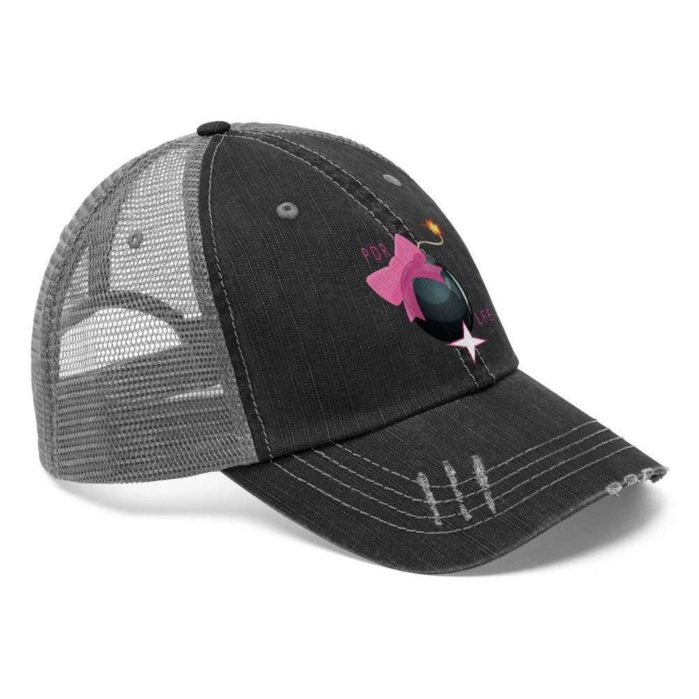 IM DA BOMB Hip Hop Unisex Trucker Hat - PDR LFE Black / One size PDR LFE