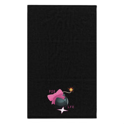 IM DA BOMB Rally Towel, 11x18 - PDR LFE White / 11" × 18" PDR LFE