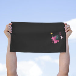 IM DA BOMB Rally Towel, 11x18 - PDR LFE White / 11" × 18" PDR LFE