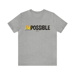 IM POSSIBLE Short Sleeve Tee - PDR LFE Athletic Heather / S PDR LFE