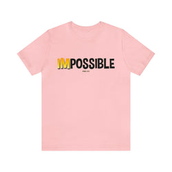 IM POSSIBLE Short Sleeve Tee - PDR LFE Pink / S PDR LFE
