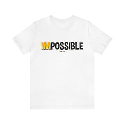 IM POSSIBLE Short Sleeve Tee - PDR LFE White / S PDR LFE