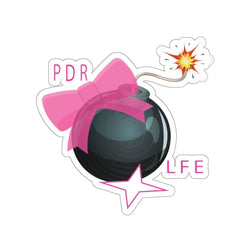 IM THE BOMB FEMALE Hip Hop Die-Cut Stickers - PDR LFE White / Die Cut / 5" × 5" PDR LFE