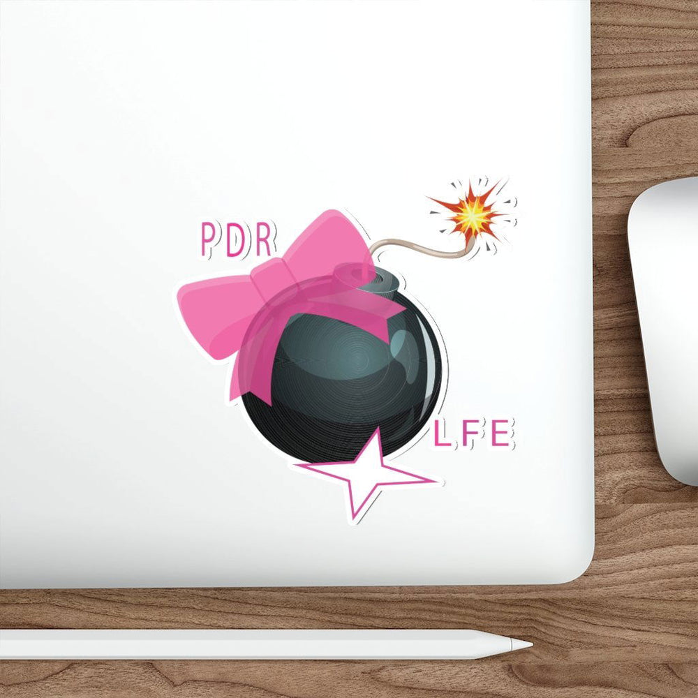 IM THE BOMB FEMALE Hip Hop Die-Cut Stickers - PDR L.F.E. 