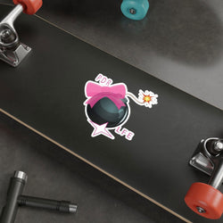 IM THE BOMB FEMALE Hip Hop Die-Cut Stickers - PDR LFE White / Die Cut / 2" × 2" PDR LFE