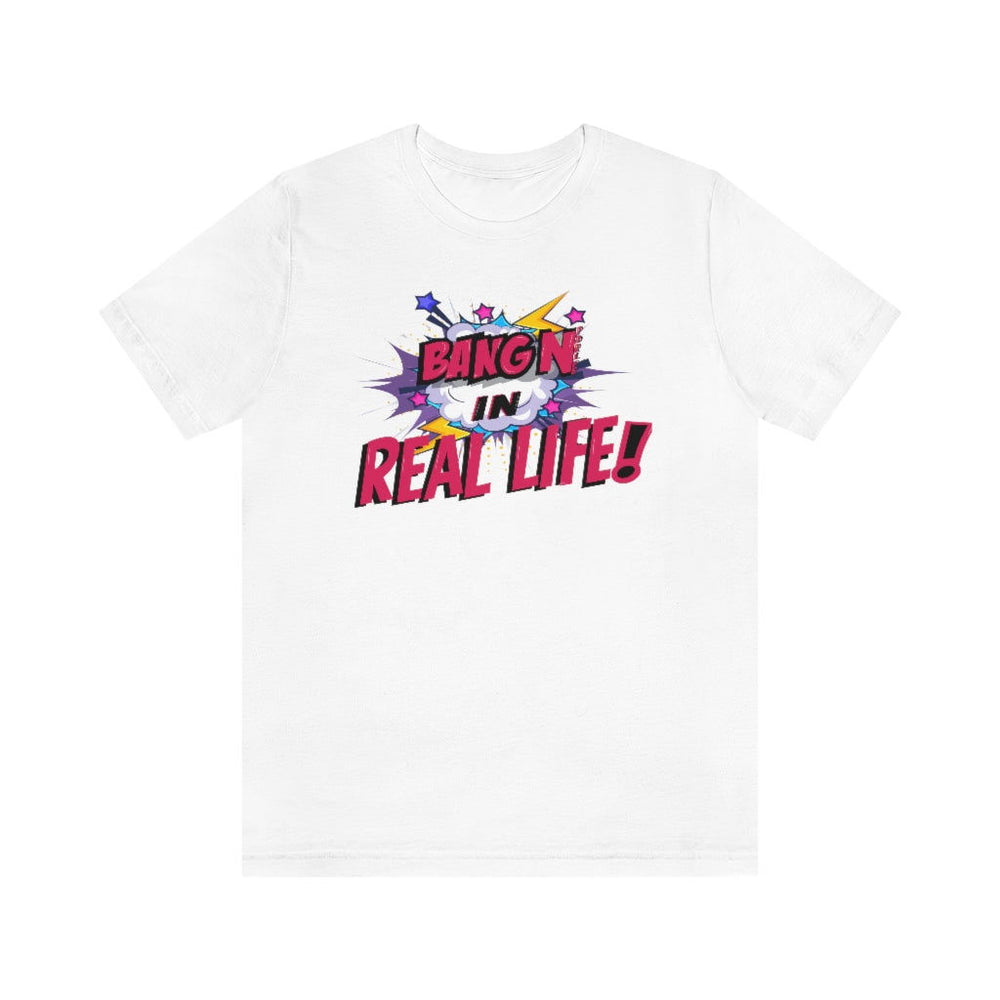 IN REAL LIFE Hip Hop Female Jersey Short Sleeve Tee - PDR L.F.E. 