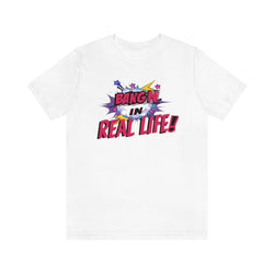 IN REAL LIFE Hip Hop Female Jersey Short Sleeve Tee - PDR LFE White / XS PDR LFE